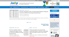 Desktop Screenshot of jeehp.org